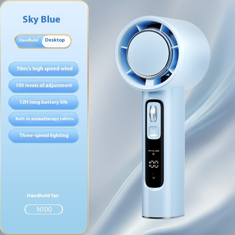 High-speed Handheld USB Mini Portable Charging Turbo Fan