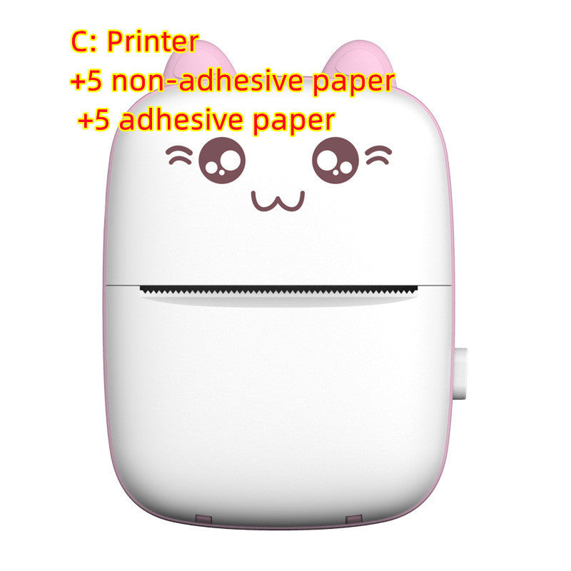 Portable Bluetooth Mini Printer – Instant Photos, Notes & Labels Anytime, Anywhere