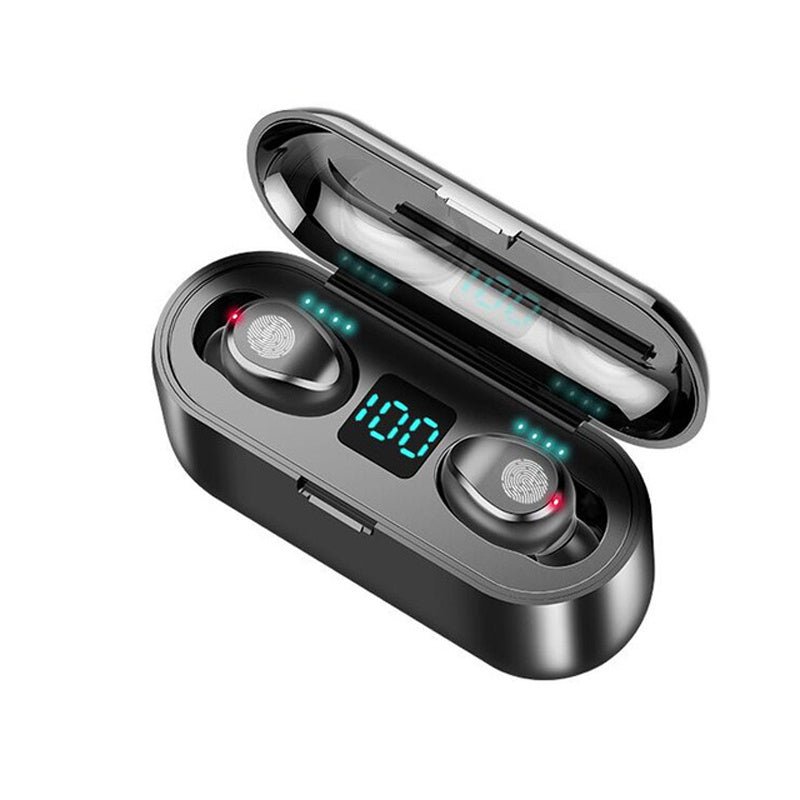 Bass One™ Wireless Sports Headphones – Waterproof Bluetooth 5.0 with Deep Bass, Noise Cancelling & 50H Battery Life