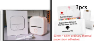 Phomemo T02 Portable Mini Bluetooth Thermal Printer – Inkless Pocket Printer for Photos, Notes & Labels