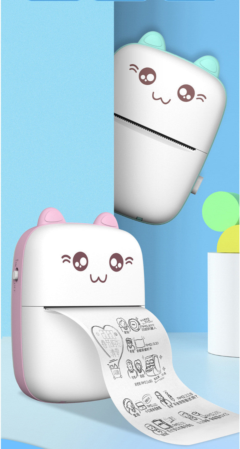 Portable Bluetooth Mini Printer – Instant Photos, Notes & Labels Anytime, Anywhere