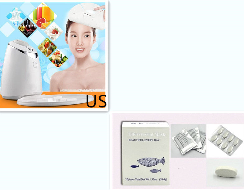 DIY Natural Face Mask Maker – Automatic Fruit & Collagen Facial Spa Machine for Home Skin Care