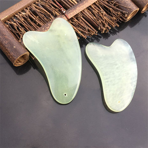 Jade Roller & Gua Sha Set – Natural Facial Massager for Anti-Ageing & Skin Glow