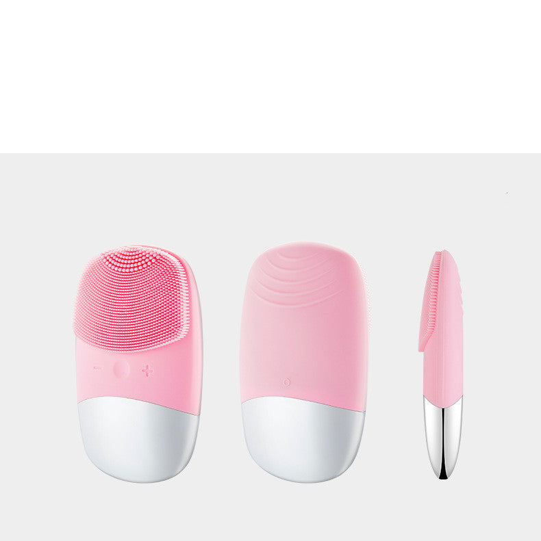 ✨ Mini Sonic Silicone Face Cleansing Brush – Deep Clean, Glow Everyday! ✨