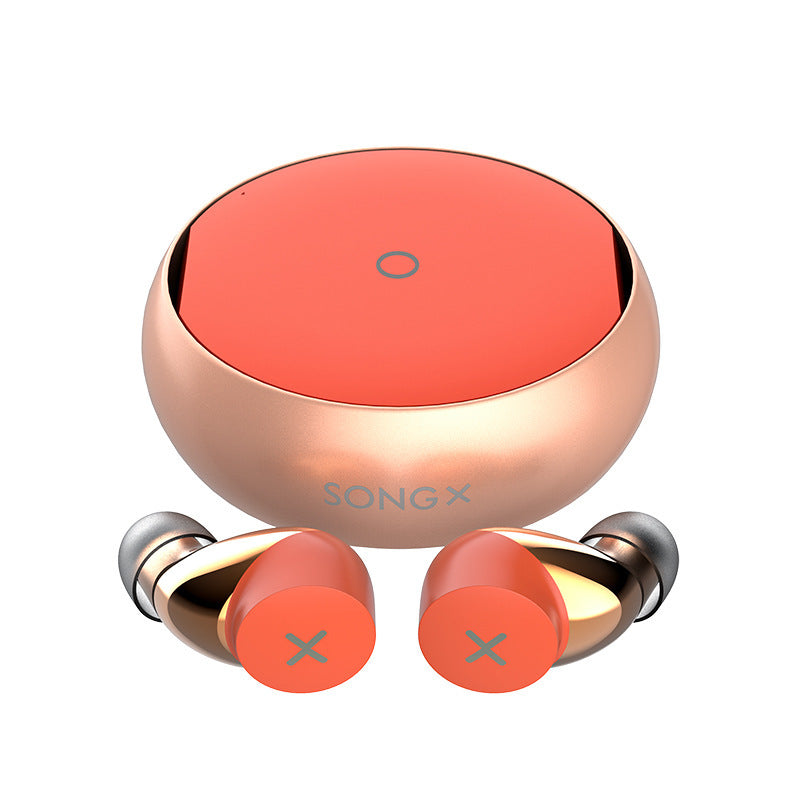 True Wireless Noise-Cancelling Earbuds – Waterproof Bluetooth Headphones with Star Loop Design