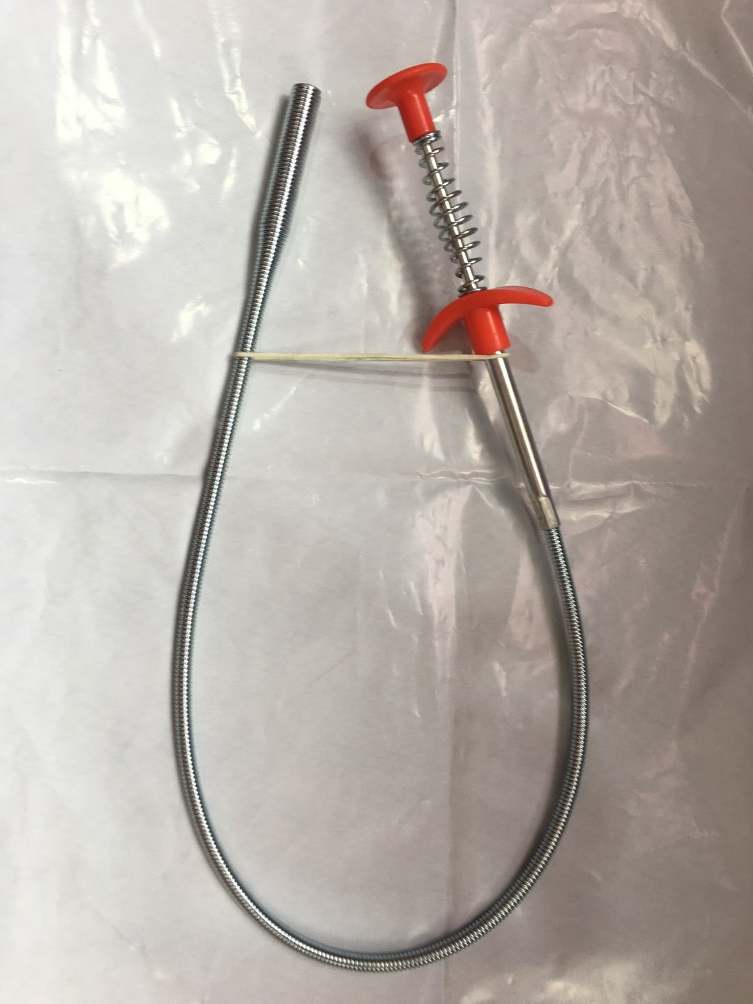 60cm Drain Unblocker Spring Tool – Hair & Pipe Cleaner for Kitchen & BathroomHair Remover