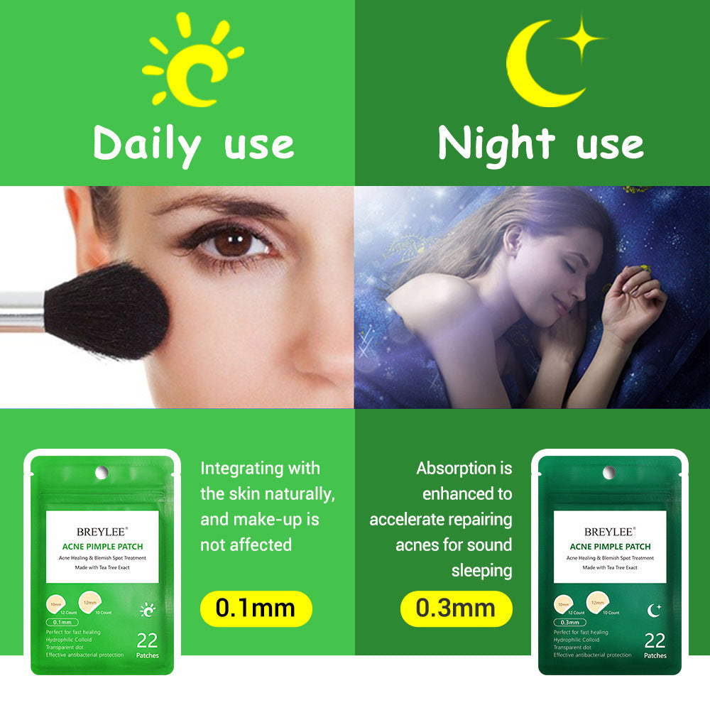 Tea Tree Acne Patches – Ultra-Thin, Scar-Fading & Fast-Healing Spot Treatment
