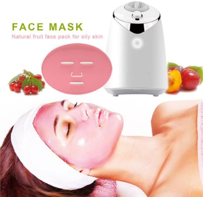DIY Natural Face Mask Maker – Automatic Fruit & Collagen Facial Spa Machine for Home Skin Care