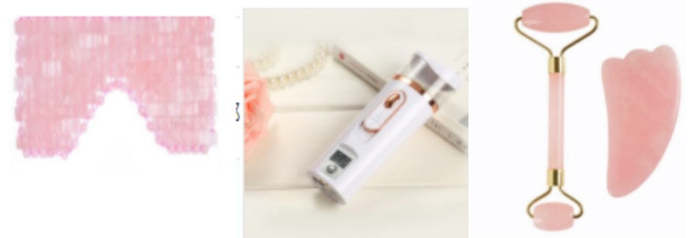 Jade Roller & Gua Sha Set – Natural Facial Massager for Anti-Ageing & Skin Glow