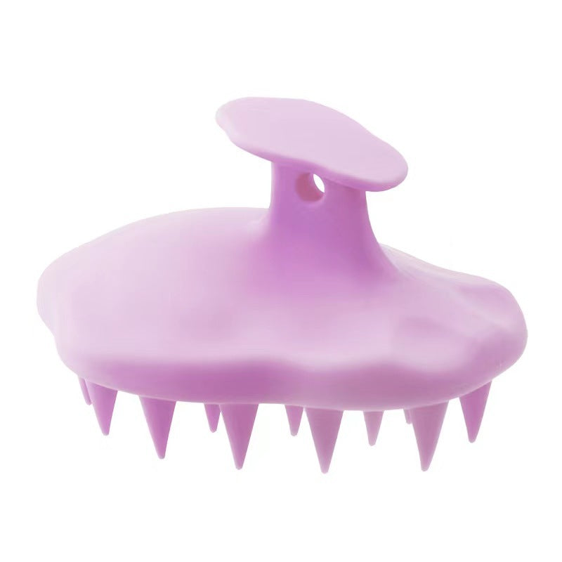 Silicone Scalp Massager Brush – Exfoliating Shampoo Scrubber for Dandruff-Free, Healthy Hair Growth