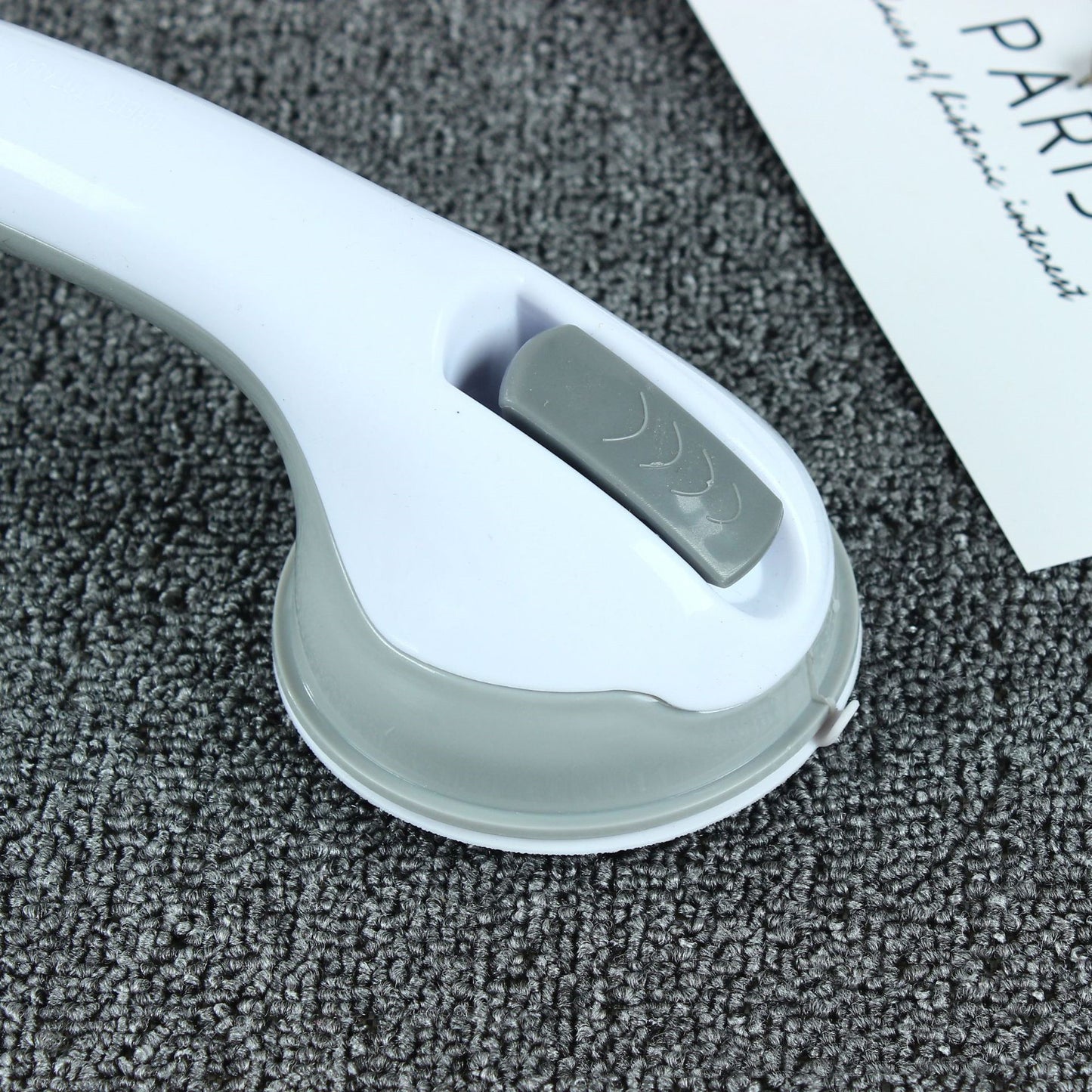 Portable Suction Grab Handle for Bathroom, Shower, Glass, and Doors – No Drill Safety Support Rai