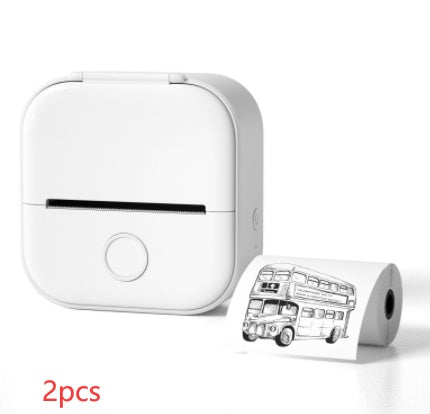 Phomemo T02 Portable Mini Bluetooth Thermal Printer – Inkless Pocket Printer for Photos, Notes & Labels