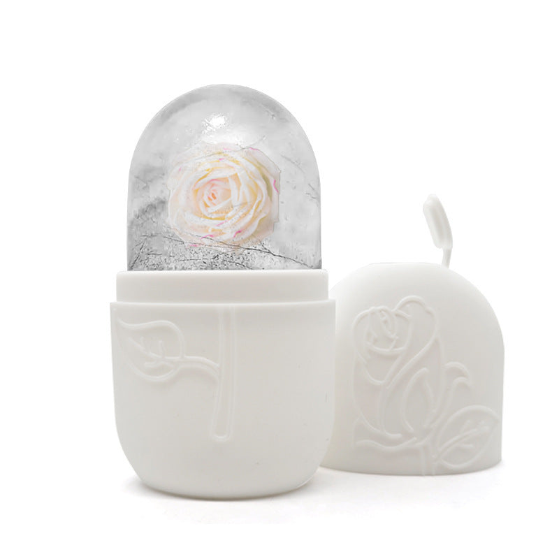 Facial Ice Roller & Massager – Skin Cooling Tool for Puffiness, Inflammation & Glowing Complexion"