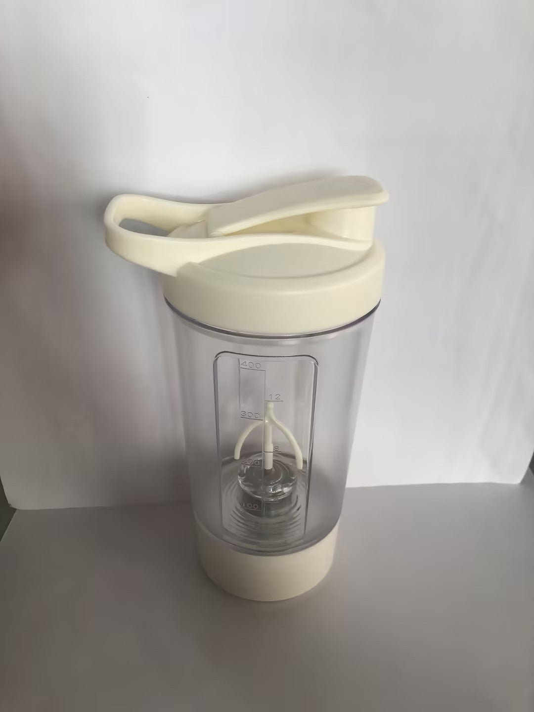 400ml Electric Protein Shaker Bottle – USB Rechargeable Mixer Cup for Shakes, Coffee & Gym Drinks