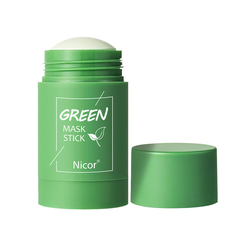 Green Tea Clay Mask Stick – Oil Control, Anti-Acne, Whitening & Seaweed Skin Care