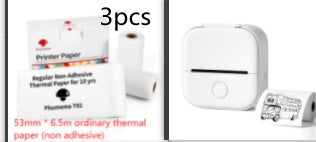 Phomemo T02 Portable Mini Bluetooth Thermal Printer – Inkless Pocket Printer for Photos, Notes & Labels