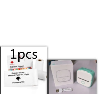 Phomemo T02 Portable Mini Bluetooth Thermal Printer – Inkless Pocket Printer for Photos, Notes & Labels