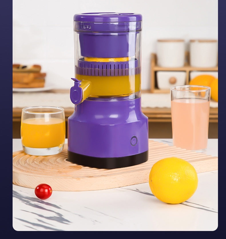 USB Rechargeable Electric Citrus Juicer – Portable Orange & Lemon Squeezer for Fresh Juice at Home or On-the-Go