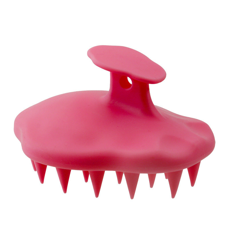 Silicone Scalp Massager Brush – Exfoliating Shampoo Scrubber for Dandruff-Free, Healthy Hair Growth
