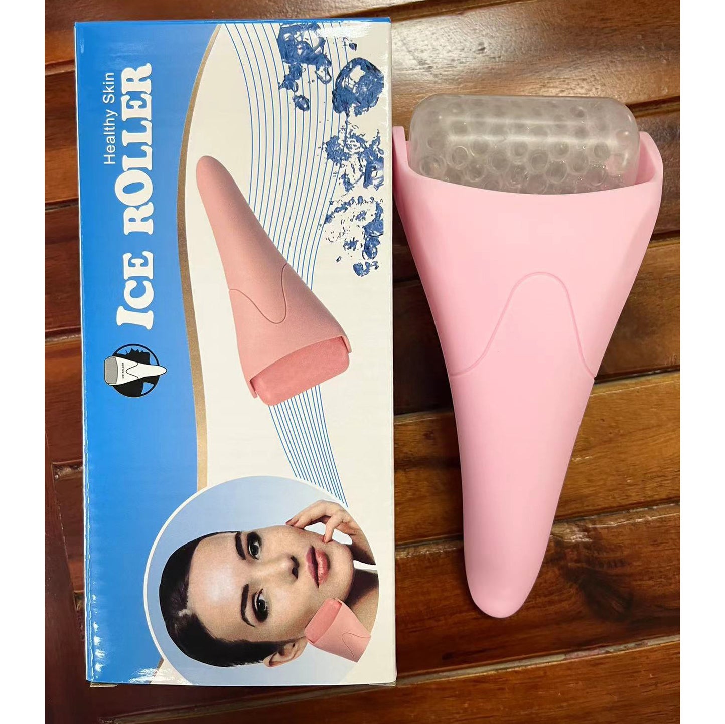 Cooling Ice Roller Massager – Pore Tightening, Puffiness & Skin Refresh Tool