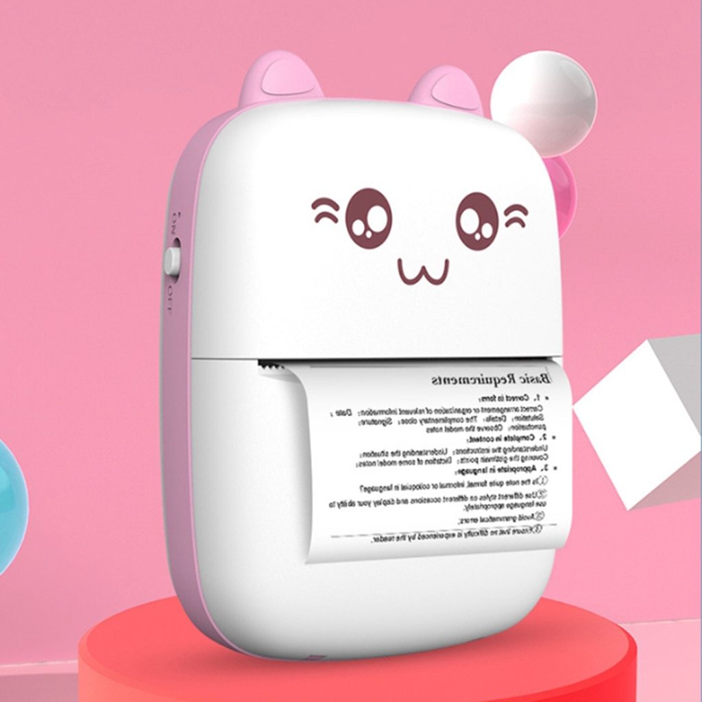 Portable Bluetooth Mini Printer – Instant Photos, Notes & Labels Anytime, Anywhere