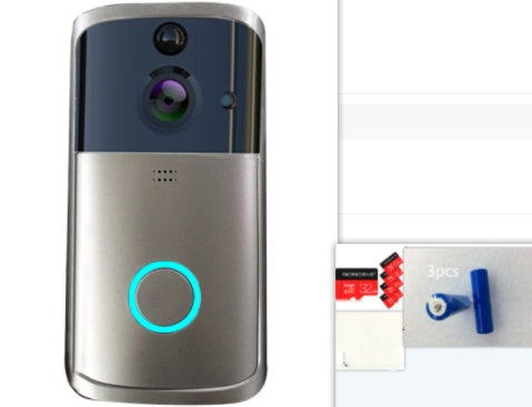 wifi video doorbell camera – hd night vision & two-way audio | sonnette vidéo wifi avec vision nocturne hd