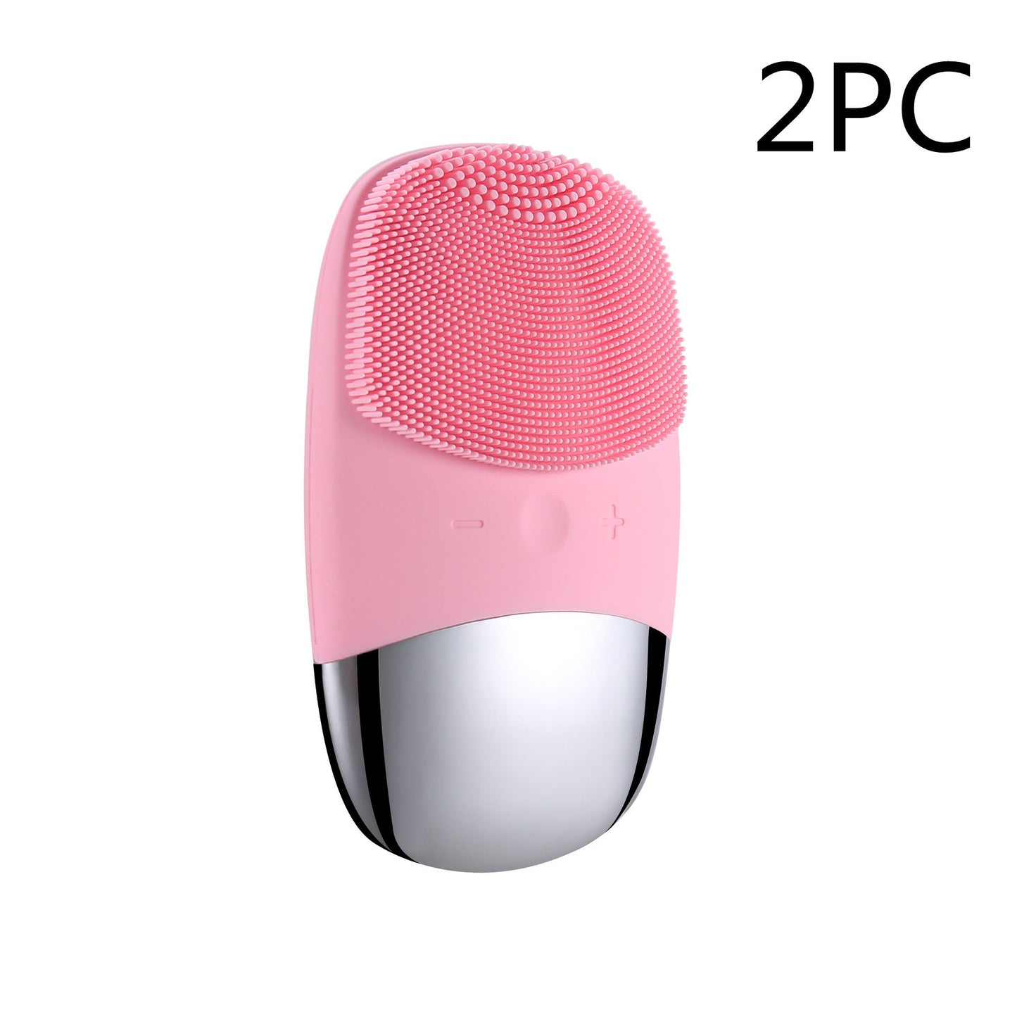 Mini Electric Silicone Face Cleansing Brush – Waterproof Sonic Facial Massager for Deep Pore Cleaning & Radiant Skin
