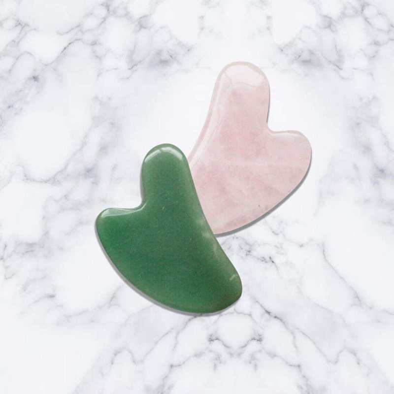 Jade Roller & Gua Sha Set – Natural Facial Massager for Anti-Ageing & Skin Glow