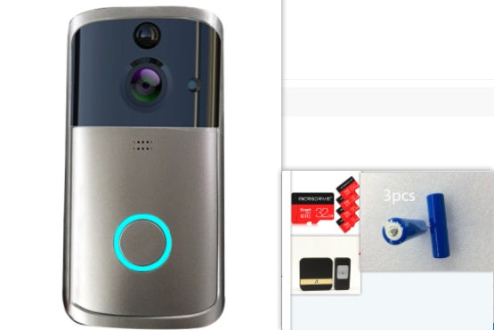 wifi video doorbell camera – hd night vision & two-way audio | sonnette vidéo wifi avec vision nocturne hd