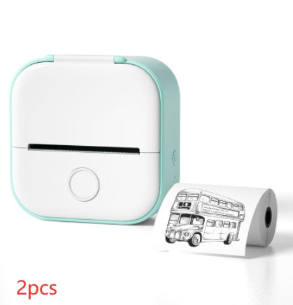 Phomemo T02 Portable Mini Bluetooth Thermal Printer – Inkless Pocket Printer for Photos, Notes & Labels