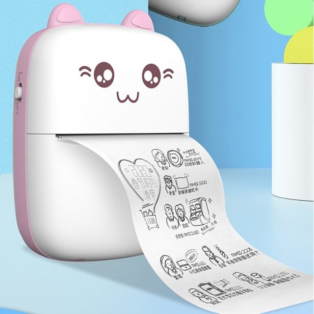 Portable Bluetooth Mini Printer – Instant Photos, Notes & Labels Anytime, Anywhere