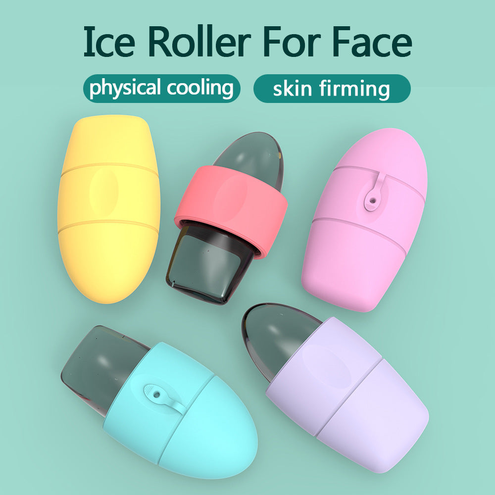 Silicone Ice Face Roller – Pore Tightening, Dark Circle Reduction & Skin Refresh Tool