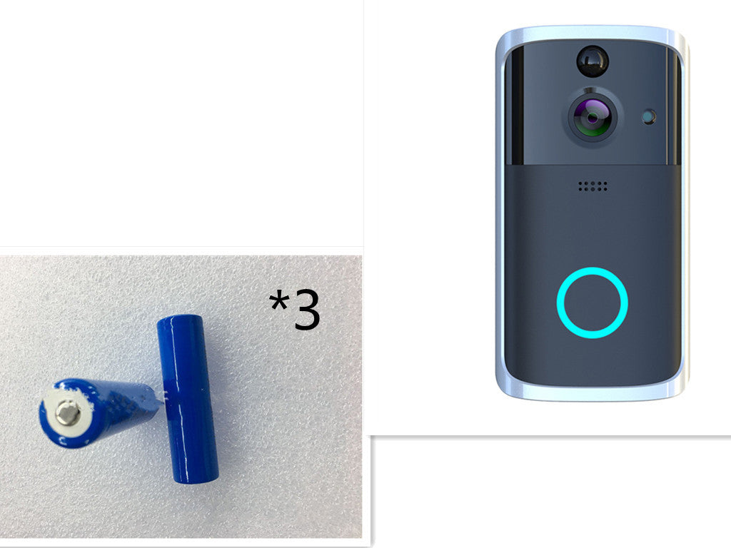 wifi video doorbell camera – hd night vision & two-way audio | sonnette vidéo wifi avec vision nocturne hd