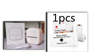Phomemo T02 Portable Mini Bluetooth Thermal Printer – Inkless Pocket Printer for Photos, Notes & Labels
