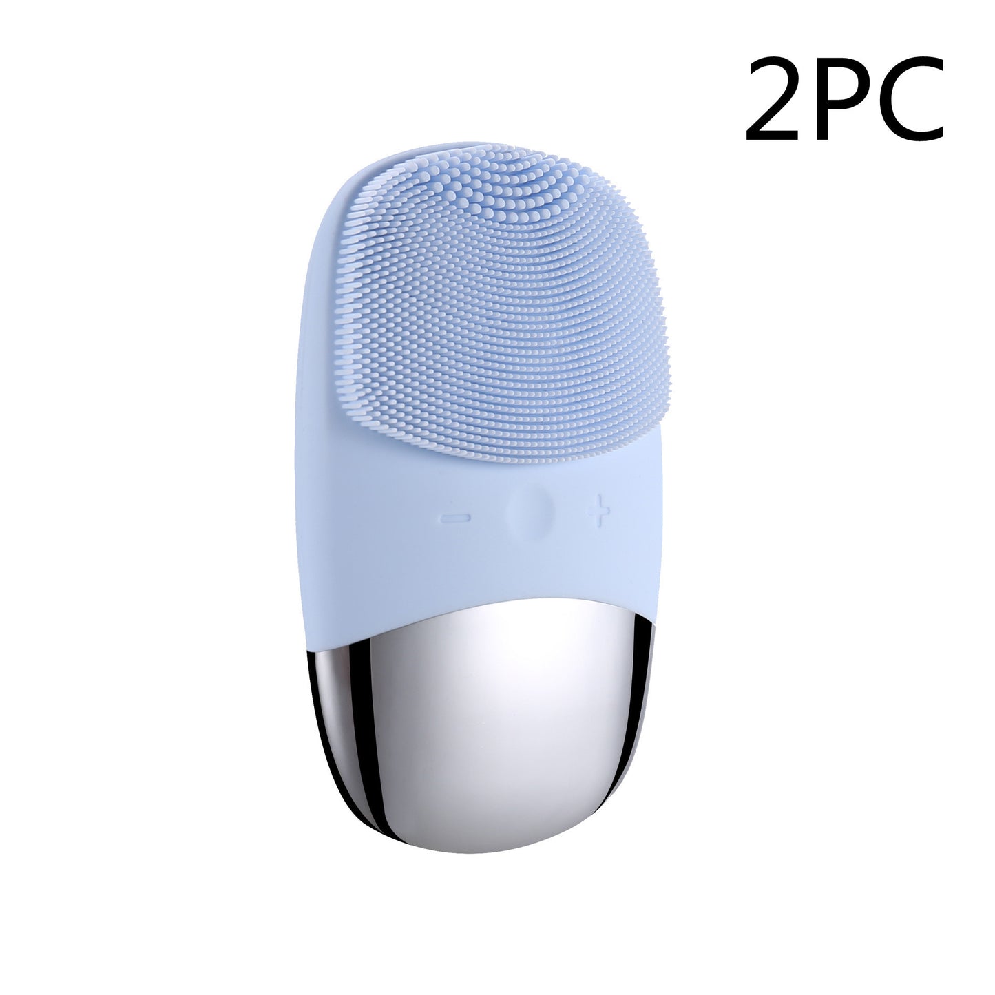 Mini Electric Silicone Face Cleansing Brush – Waterproof Sonic Facial Massager for Deep Pore Cleaning & Radiant Skin