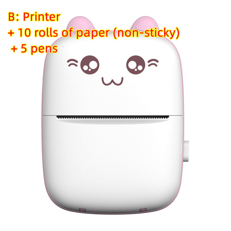 Portable Bluetooth Mini Printer – Instant Photos, Notes & Labels Anytime, Anywhere