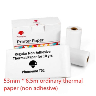Phomemo T02 Portable Mini Bluetooth Thermal Printer – Inkless Pocket Printer for Photos, Notes & Labels