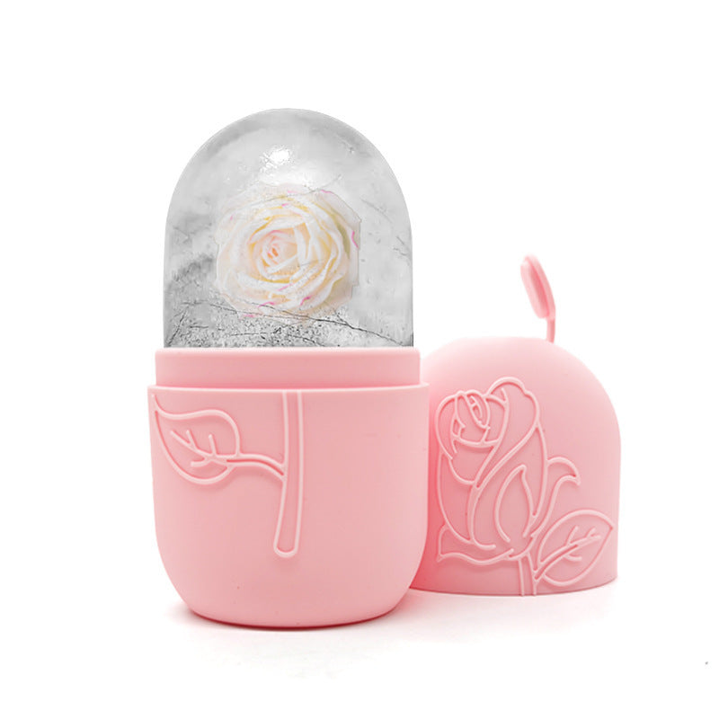 Facial Ice Roller & Massager – Skin Cooling Tool for Puffiness, Inflammation & Glowing Complexion"