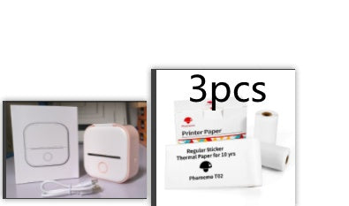 Phomemo T02 Portable Mini Bluetooth Thermal Printer – Inkless Pocket Printer for Photos, Notes & Labels