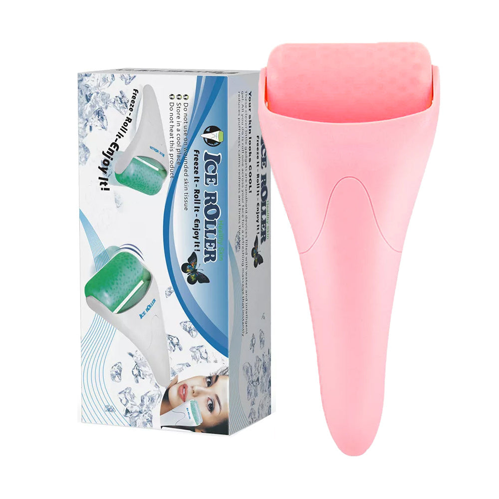 Facial Ice Roller – Cooling Skin Massager for Puffiness, Redness & All Skin Types