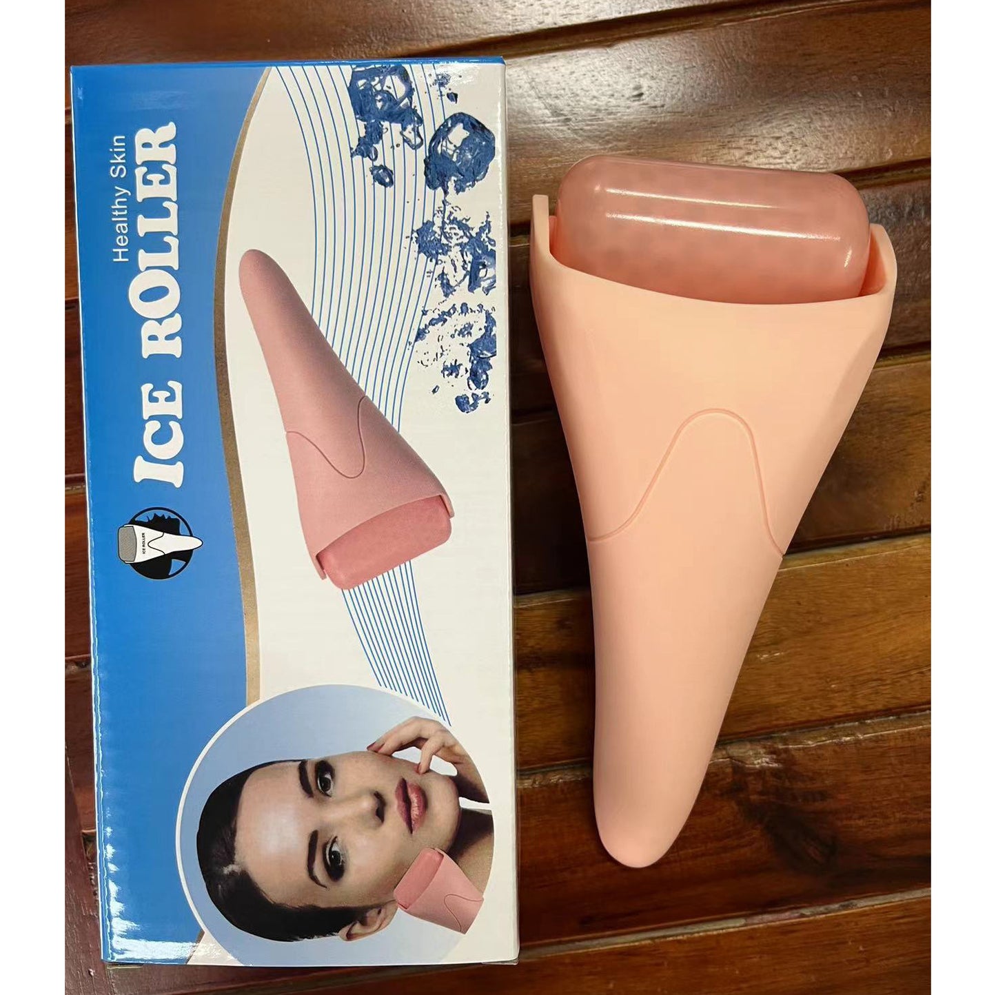 Cooling Ice Roller Massager – Pore Tightening, Puffiness & Skin Refresh Tool
