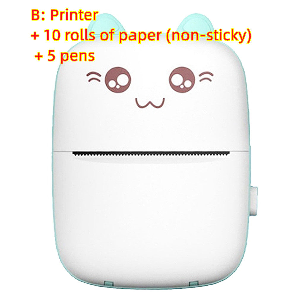 Portable Bluetooth Mini Printer – Instant Photos, Notes & Labels Anytime, Anywhere