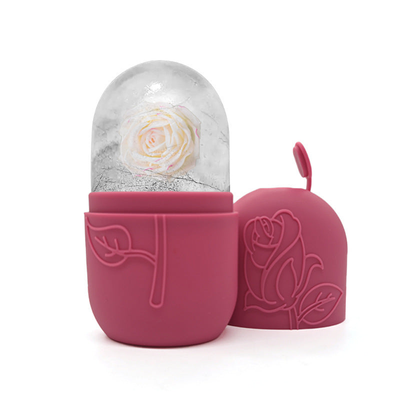 Facial Ice Roller & Massager – Skin Cooling Tool for Puffiness, Inflammation & Glowing Complexion"