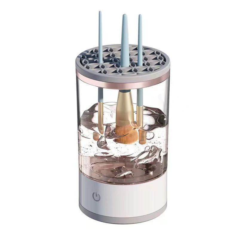 ✨ Portable Electric Makeup Brush Cleaner – USB Rechargeable & Travel-Friendly