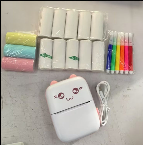 Portable Bluetooth Mini Printer – Instant Photos, Notes & Labels Anytime, Anywhere