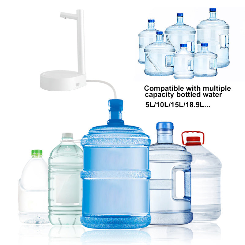 Automatic Electric Water Dispenser – USB Rechargeable Gallon Pump for Home, Office & Travel