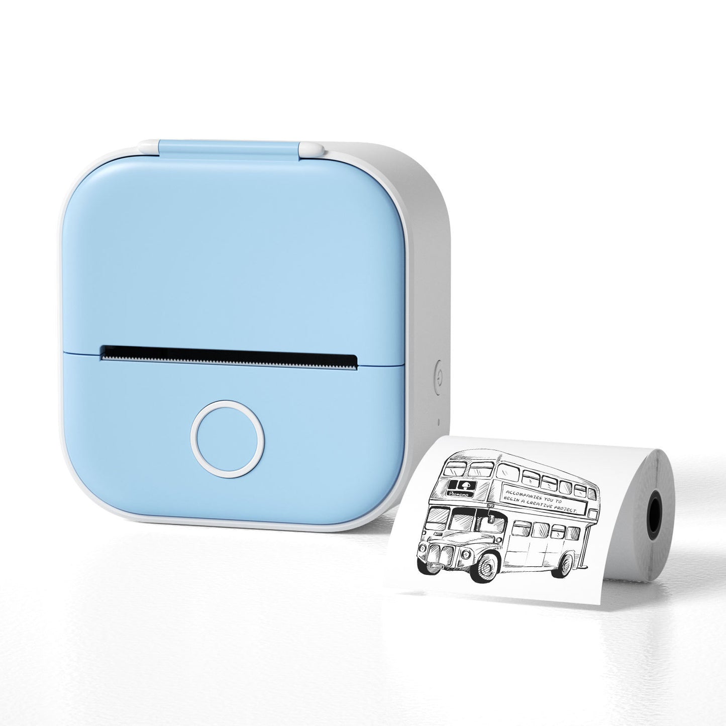 Phomemo T02 Portable Mini Bluetooth Thermal Printer – Inkless Pocket Printer for Photos, Notes & Labels