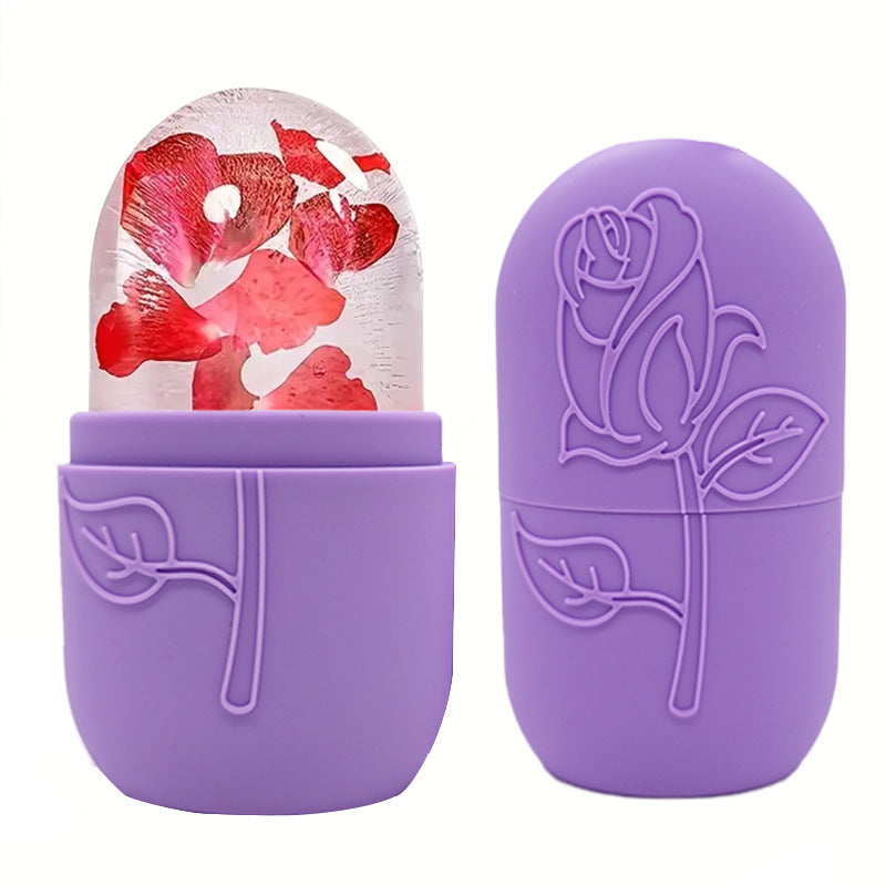 Facial Ice Roller & Massager – Skin Cooling Tool for Puffiness, Inflammation & Glowing Complexion"