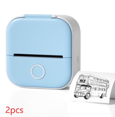 Phomemo T02 Portable Mini Bluetooth Thermal Printer – Inkless Pocket Printer for Photos, Notes & Labels