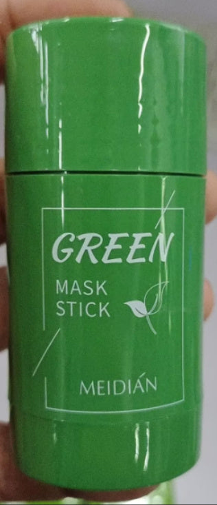 Green Tea Clay Mask Stick – Oil Control, Anti-Acne, Whitening & Seaweed Skin Care